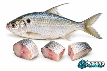 Fresh cut shad