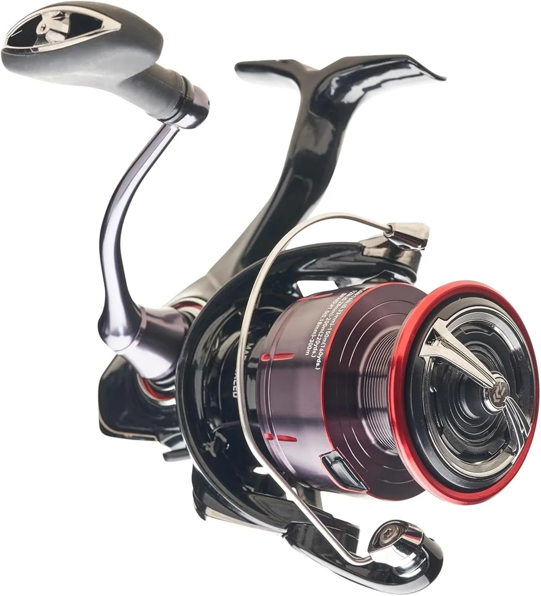 Daiwa Fuego LT Spinning Reel Size 1000-6000 Lightweight ZAION V Carbon Body, AIRDRIVE Rotor, MAGSEALED Shaft for Freshwater Fishing — product image 1