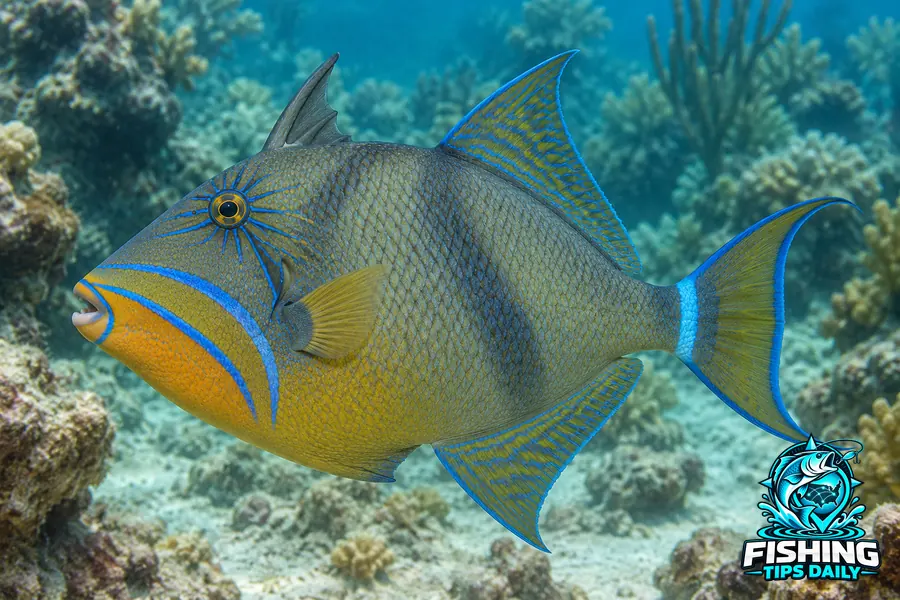 Queen Triggerfish fishing guide