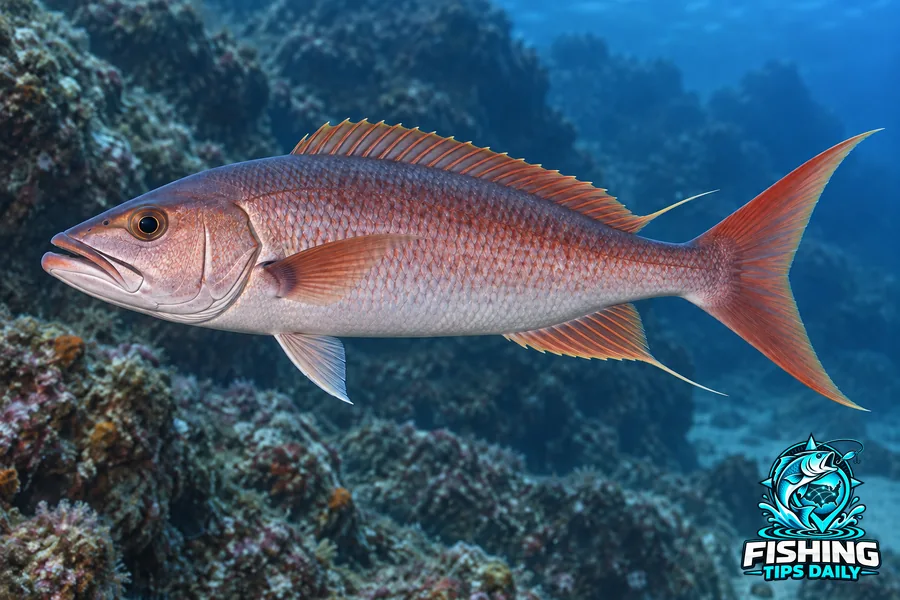 Rusty Smalltooth Jobfish fishing guide