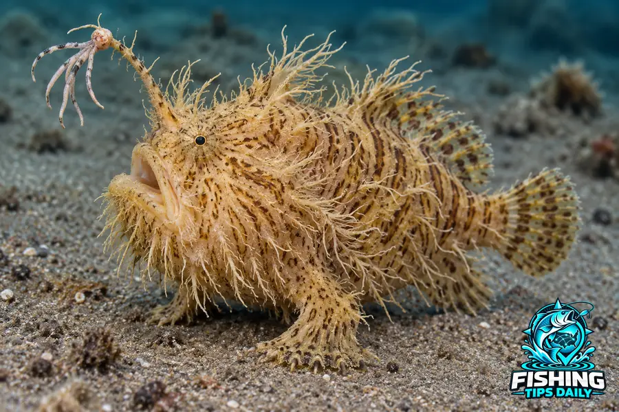 Striated Frogfish fishing guide