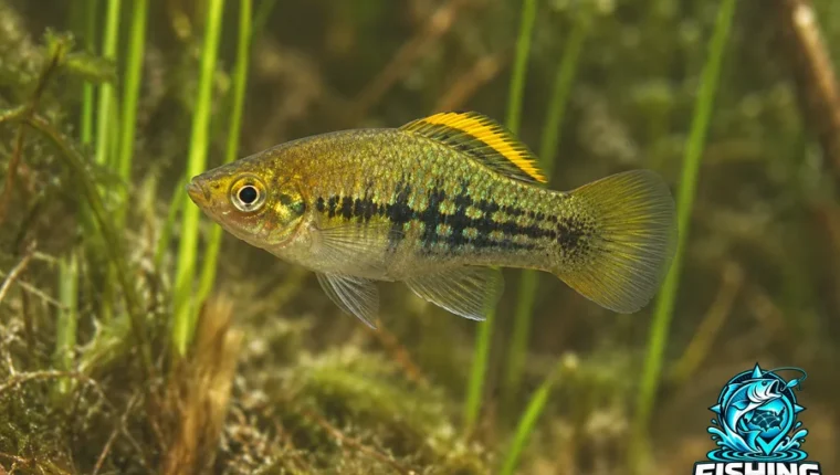 Underwater illustration of Variable Platyfish (Xiphophorus variatus).