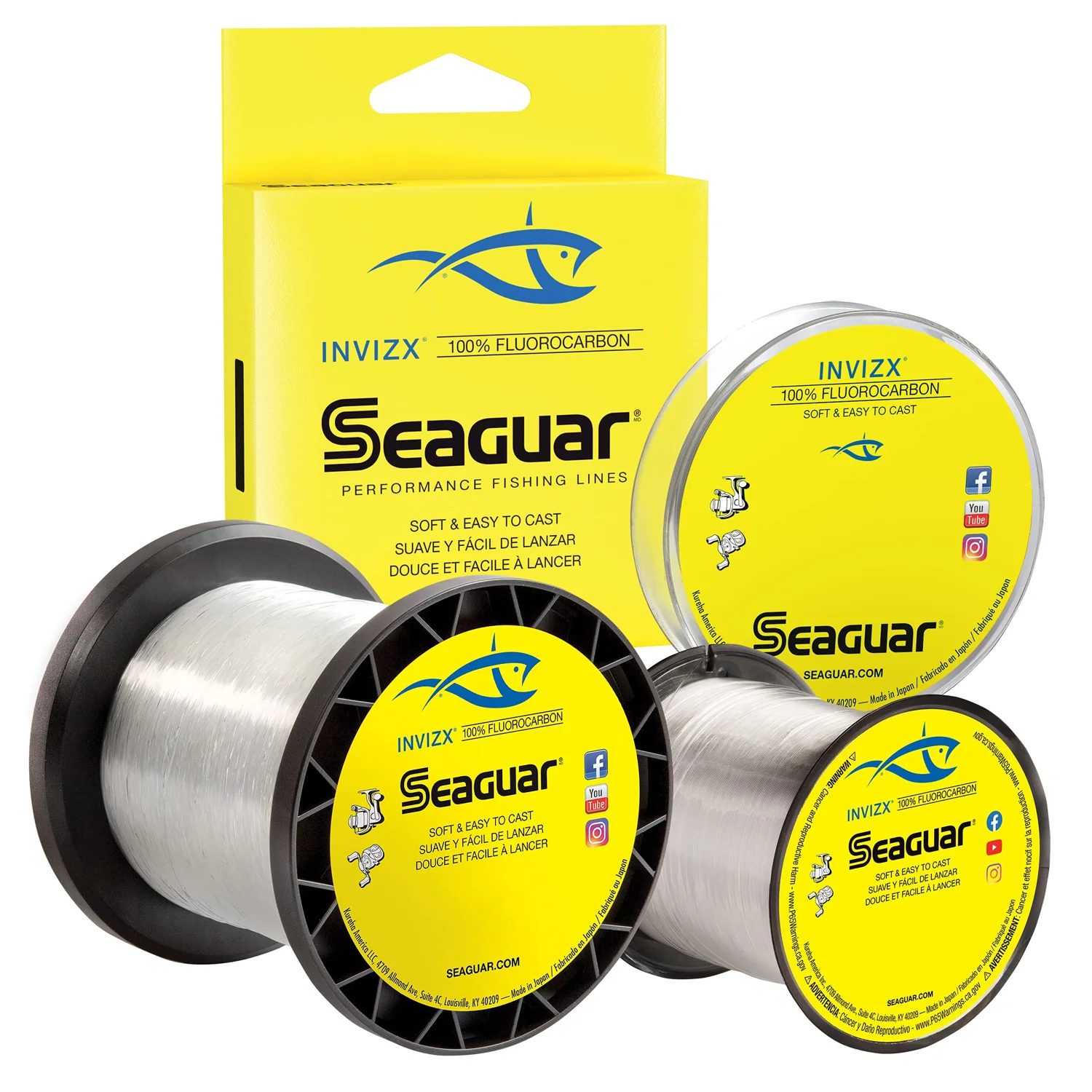 Seaguar InvizX Fluorocarbon