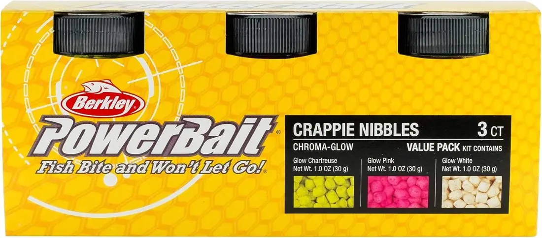 Berkley PowerBait Crappie Nibbles Dough Fishing Bait
