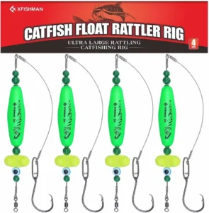 Catfish-Rig-for-Bank-Fishing-Catfishing-Tackle-Floats-with-Rattler-Santee Cooper Rig Equipment
