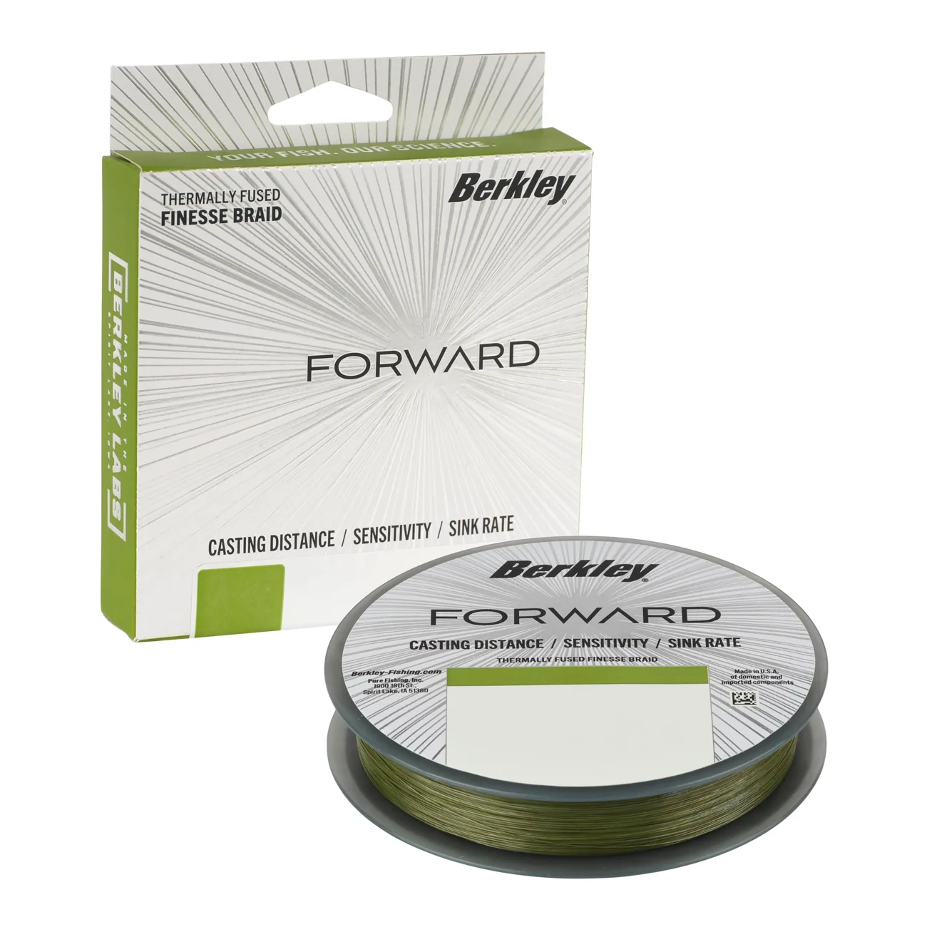 Berkley Forward Braid — 10-pound, 150 Yards — photo 1