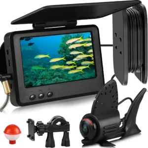 2026 𝐍𝐄𝐖 Ice Fishing Camera, Ice Fishing Camera Underwater Portable Fish Finder Fishing Gift for Men, IR, Boat and Ice Fishing